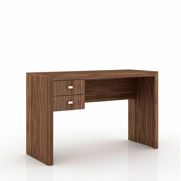 El escritorio Pekin cuenta con dos amplios cajones, con diseño moderno y funcional.