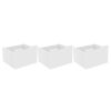 El kit 3 cajones Santos color blanco se ajusta a las necesidades y se adapta a todo tipo de decoración