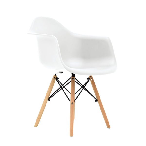 silla para el hogar con cuatro patas de madera