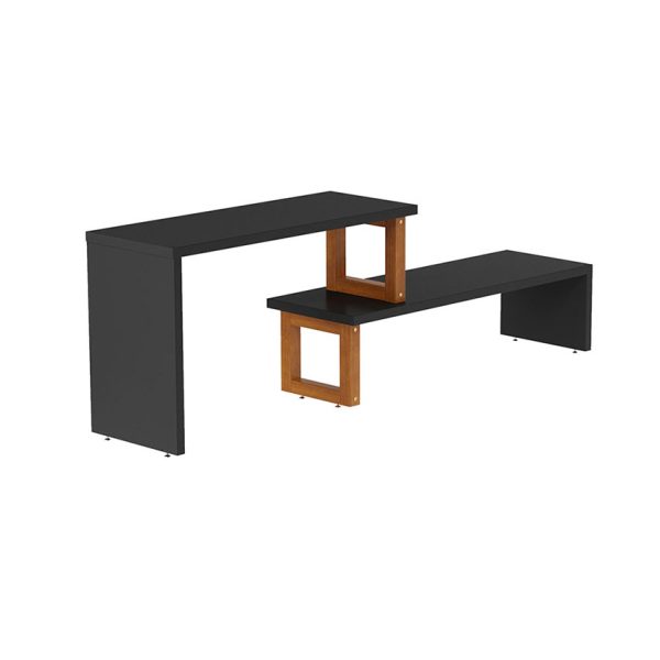 Esta mesa auxiliar es ideal para diferentes espacios ya que permite ser adaptada a diferentes tamaños de acuerdo a las necesidades