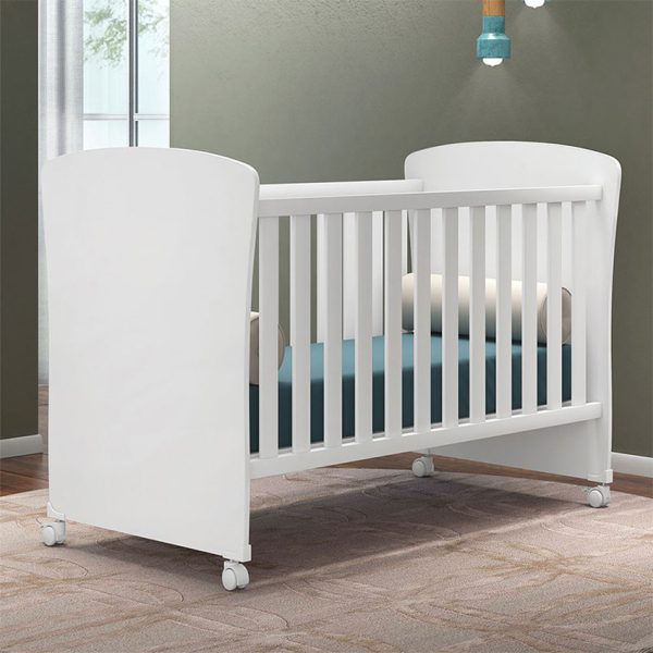 Cuna cama con tres ajustes de altura, y multifuncional para las etapas del bebé