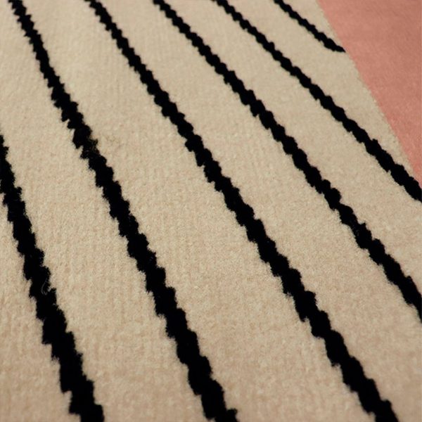 La alfombra Oregon se tiñe el hilo durante su fabricación